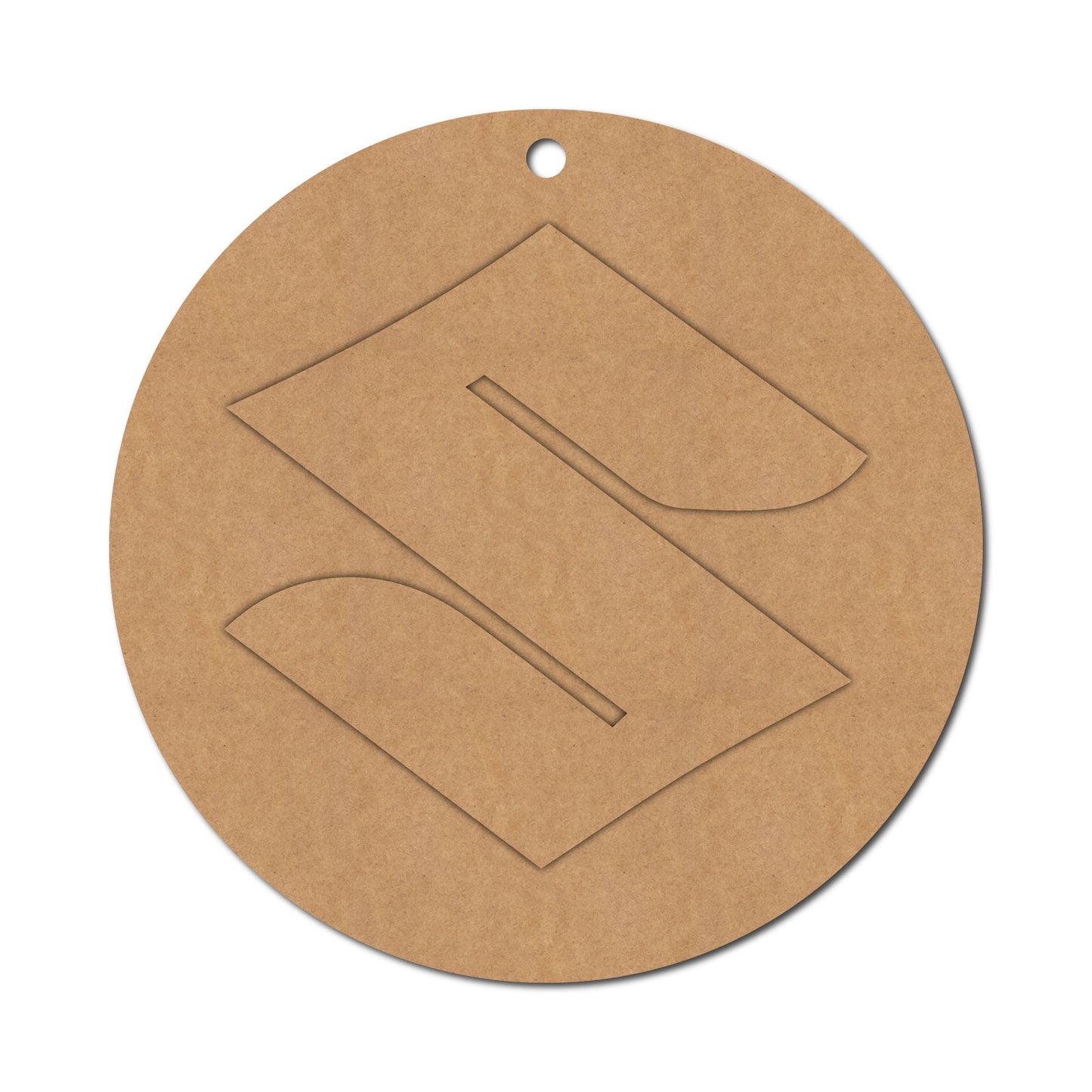 Maruti Suzuki Logo Keychain Cutout Shape 1