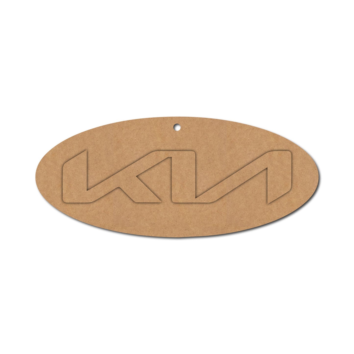 Kia Logo Keychain Cutout Shape 1