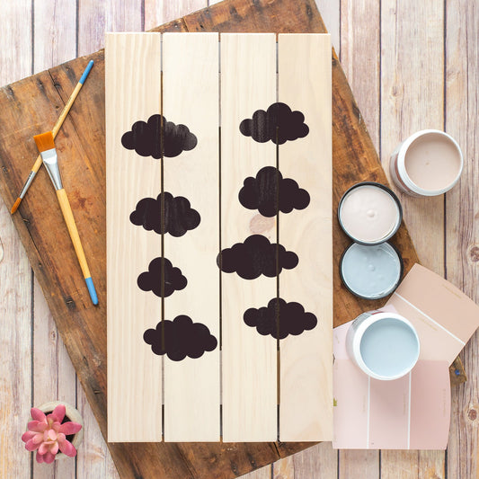 Clouds Stencil