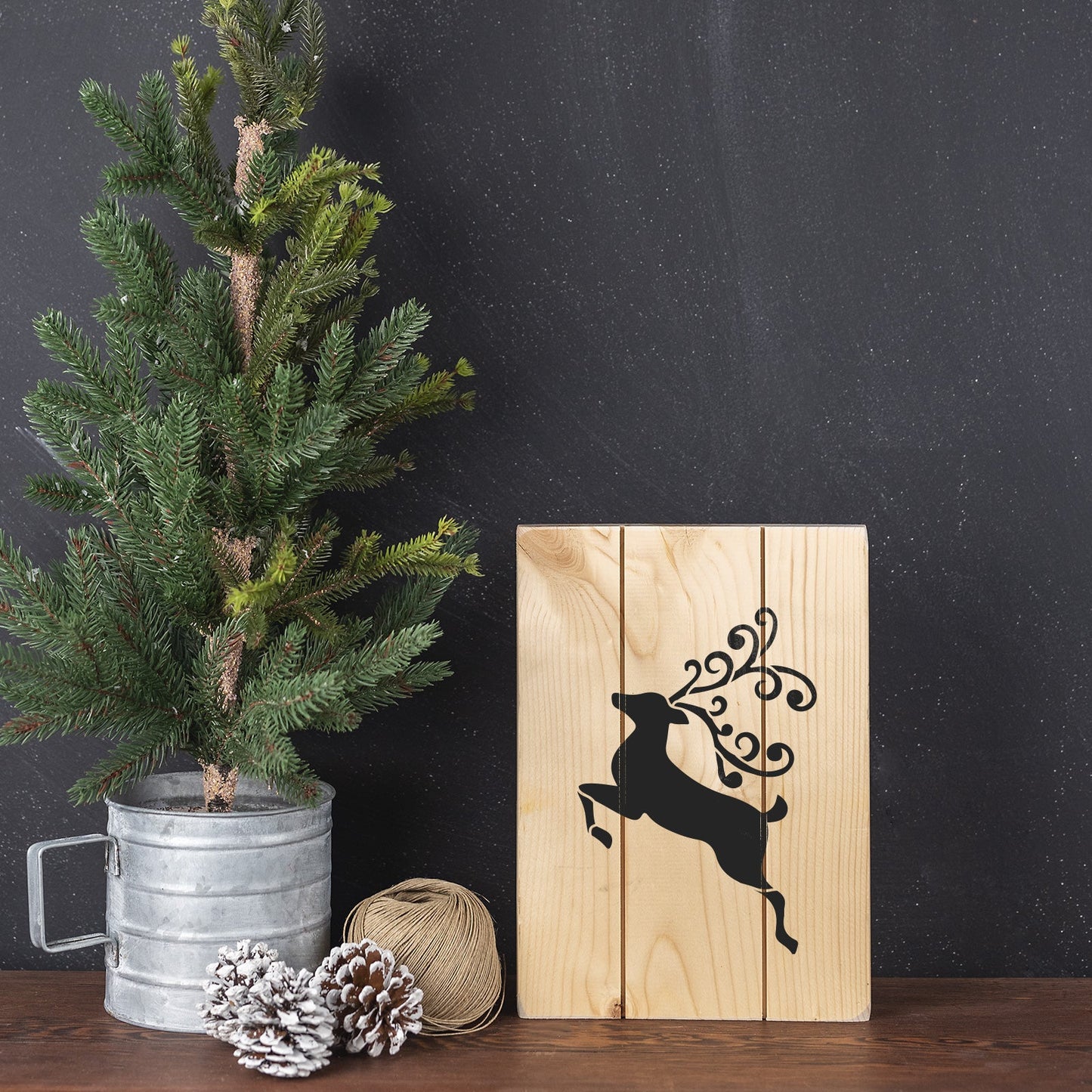Reindeer Stencil