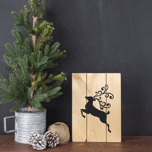 Reindeer Stencil