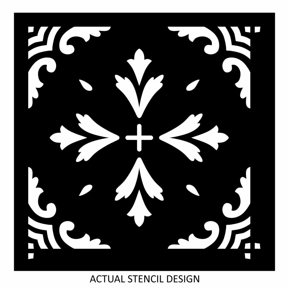 Talavera Tile Stencil