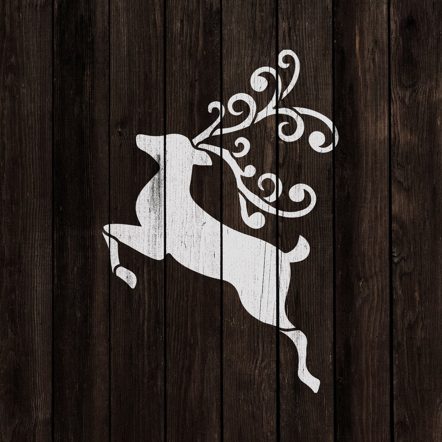 Reindeer Stencil