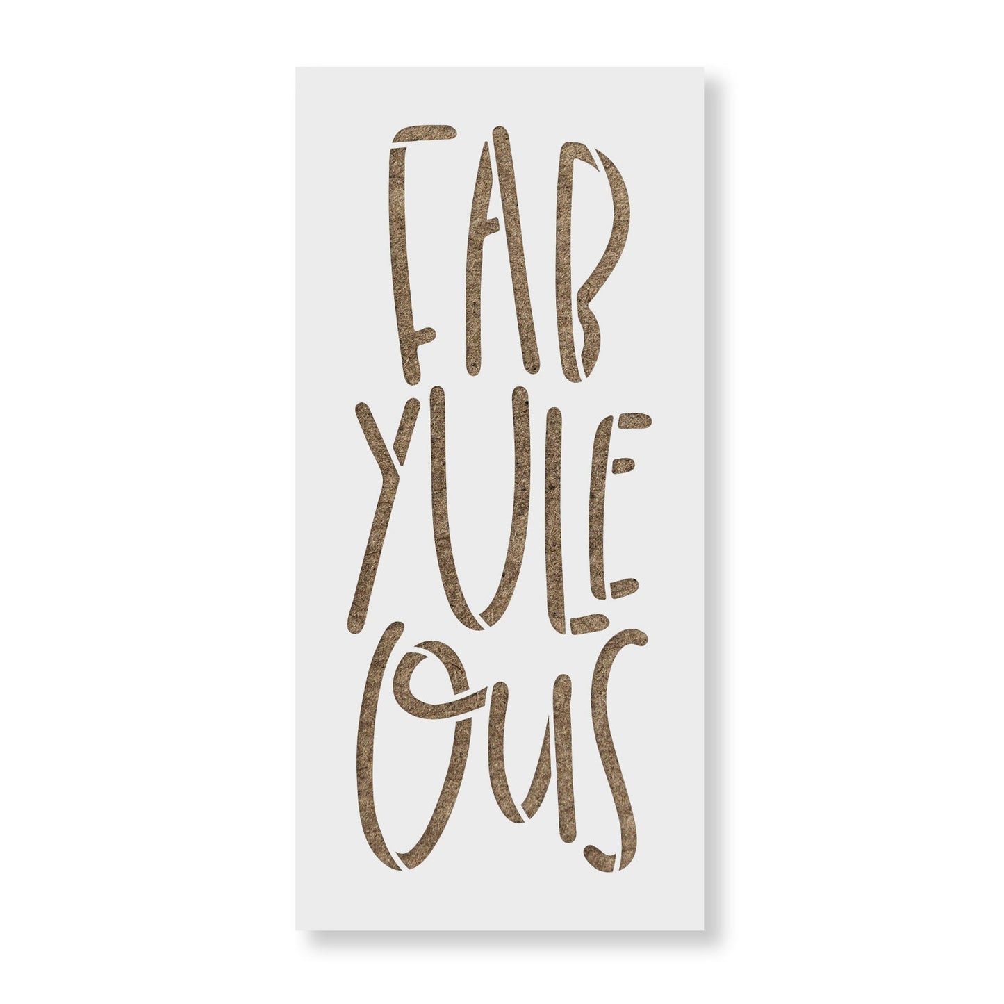 Fab Yule Ous Stencil