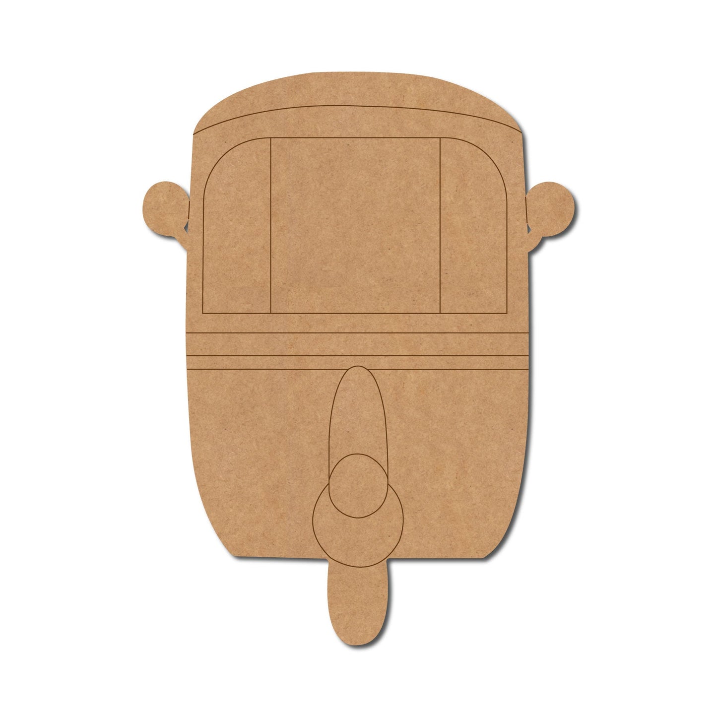 Auto Rickshaw Pre Marked Shape 3