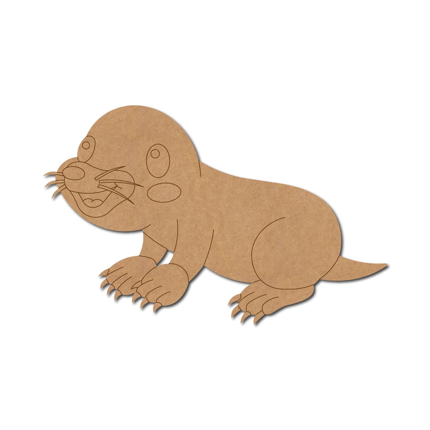 Baby Mole Pre Marked Craft Shape 1