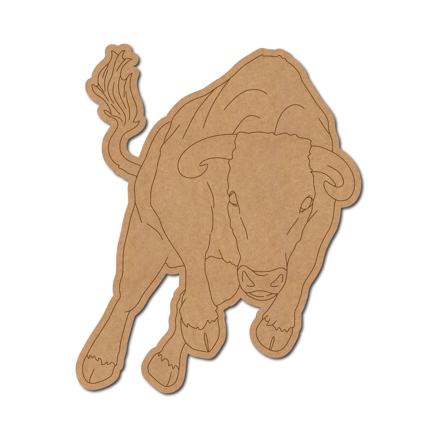 Bull Pre Marked Shape 2