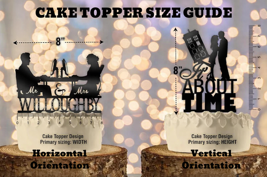 Tree Branch Heart - Acrylic Cake Topper