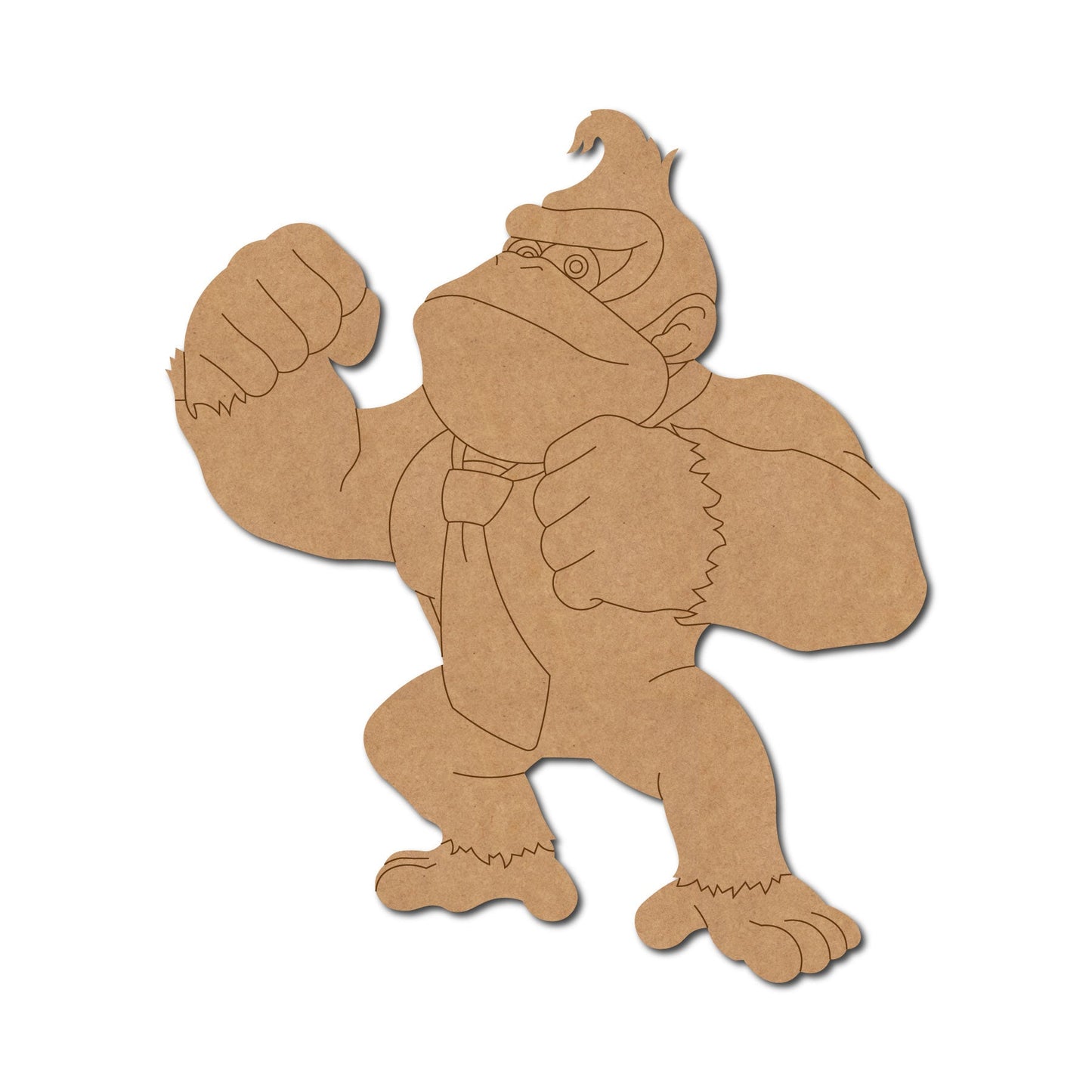 Donkey Kong Gorilla Cartoon Pre Marked Design 1