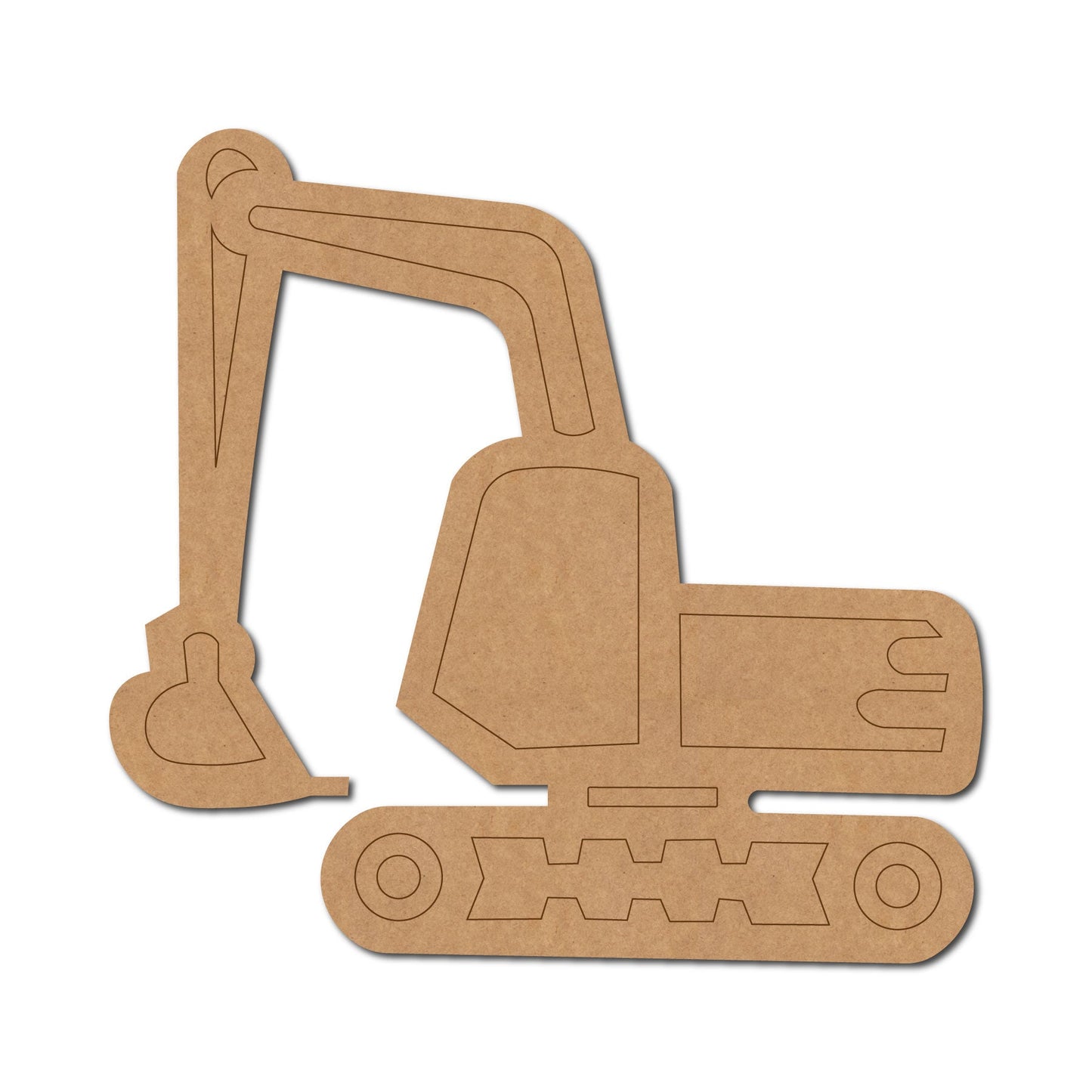 Excavator Pre Marked Shape 3
