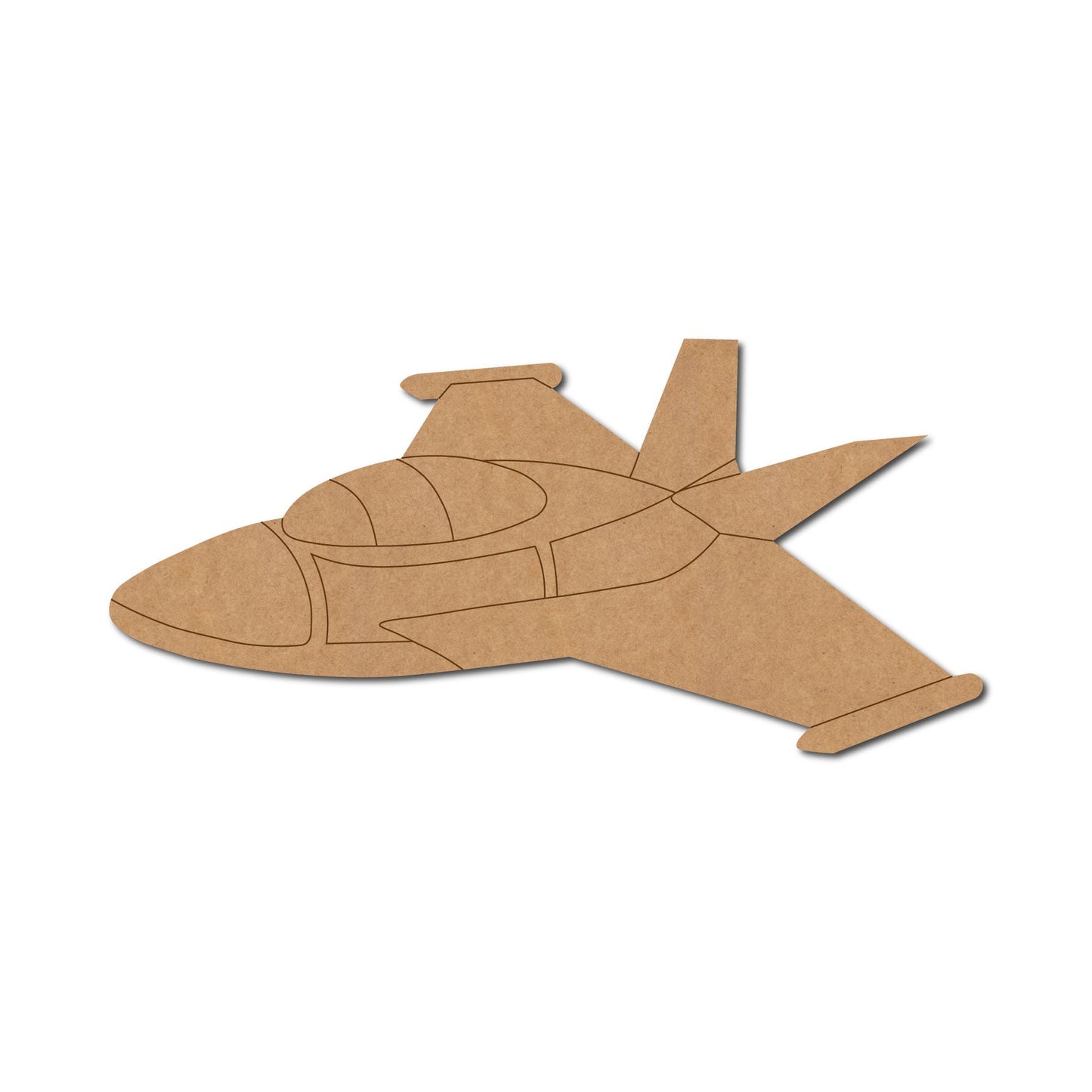 Fighter Jet Pre Marked Shape 1
