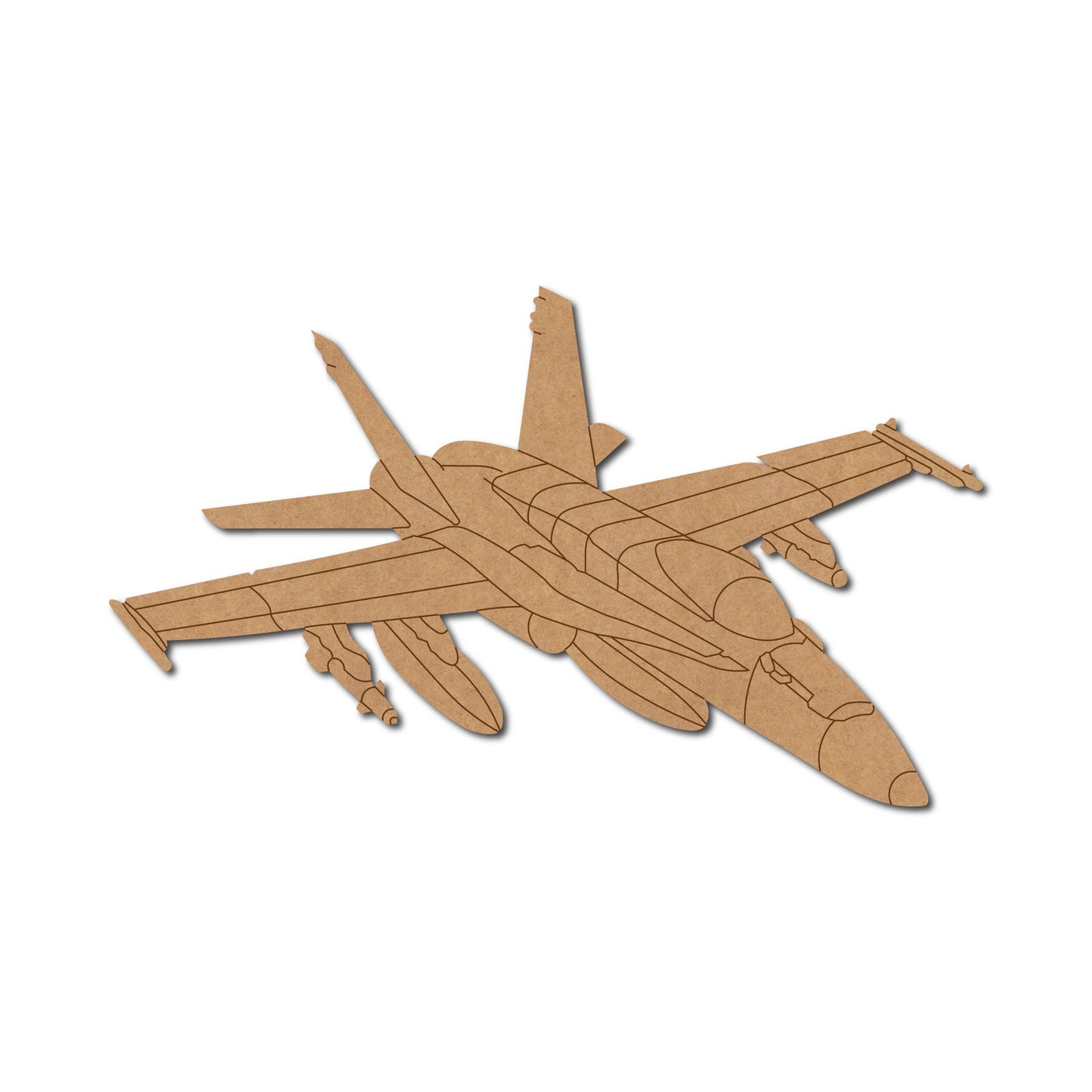 Fighter Jet Pre Marked Shape 4