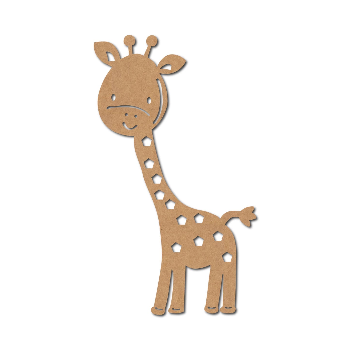 Giraffe Cutout Design 1