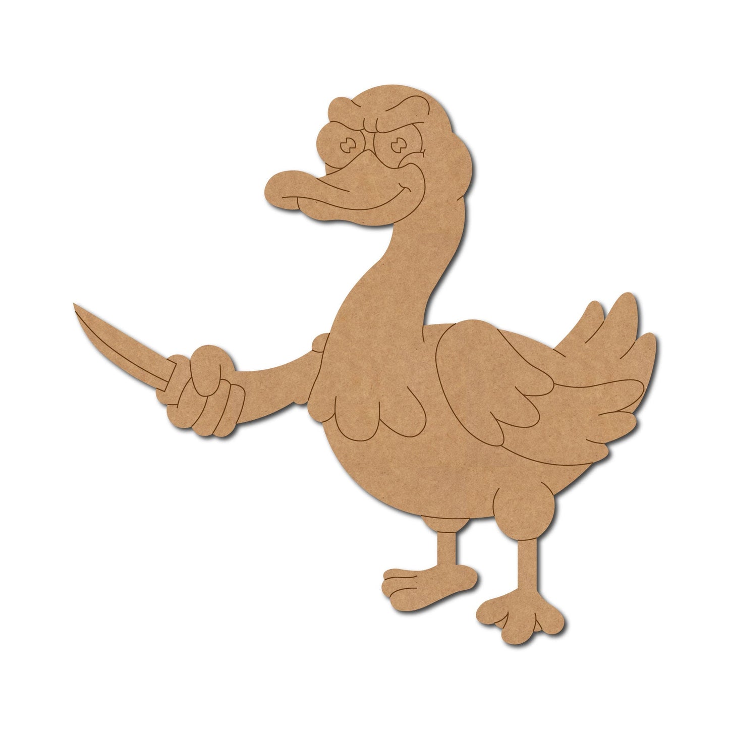 Goose With Knife Pre Marked Design 1
