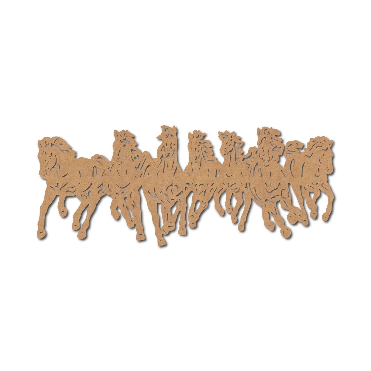 Horses Base Cutout Design 2