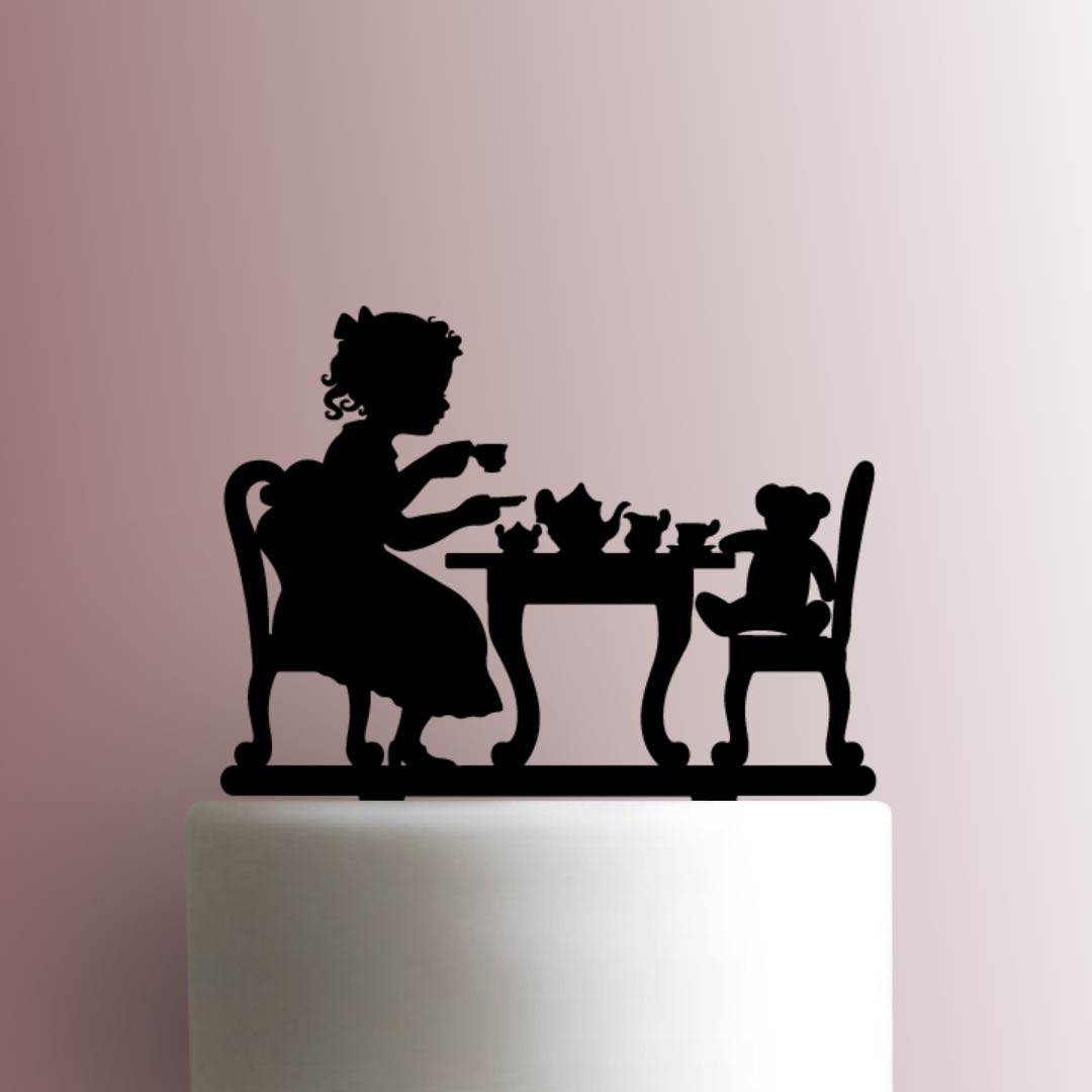 Tea Party - Acrylic Cake Topper