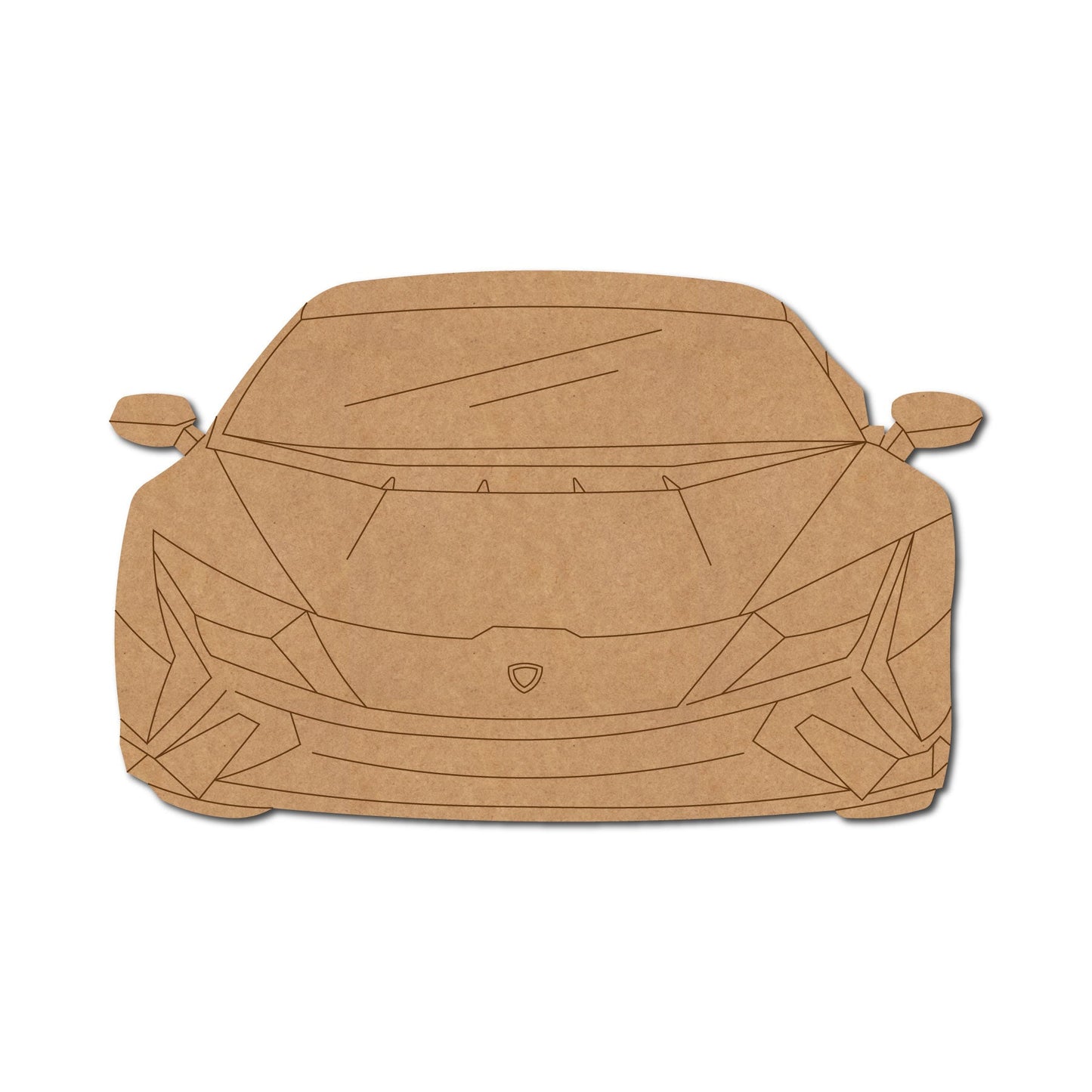 Lamborghini Supercar Pre Marked Shape 1