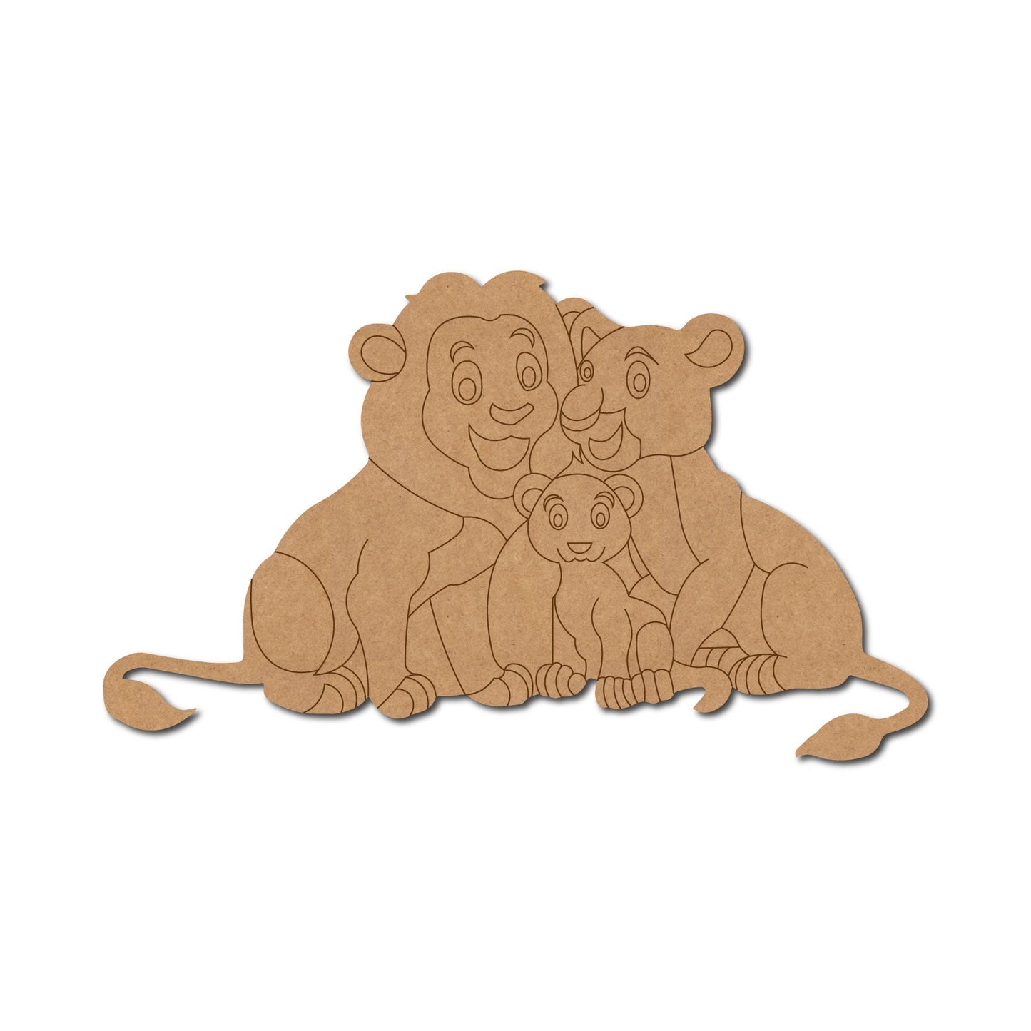 Lion Family The Lion King Pre Marked Design 1
