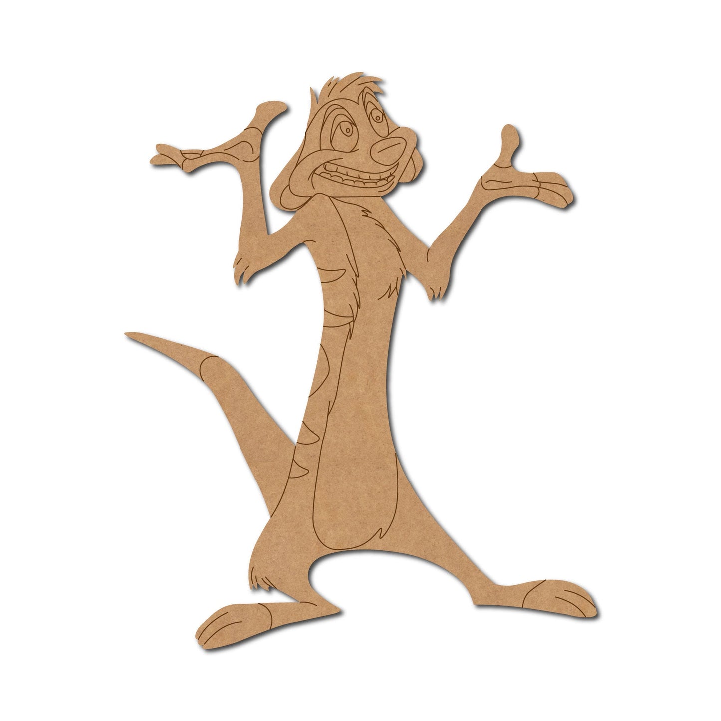 Meerkat Timon The Lion King Pre Marked Design 2