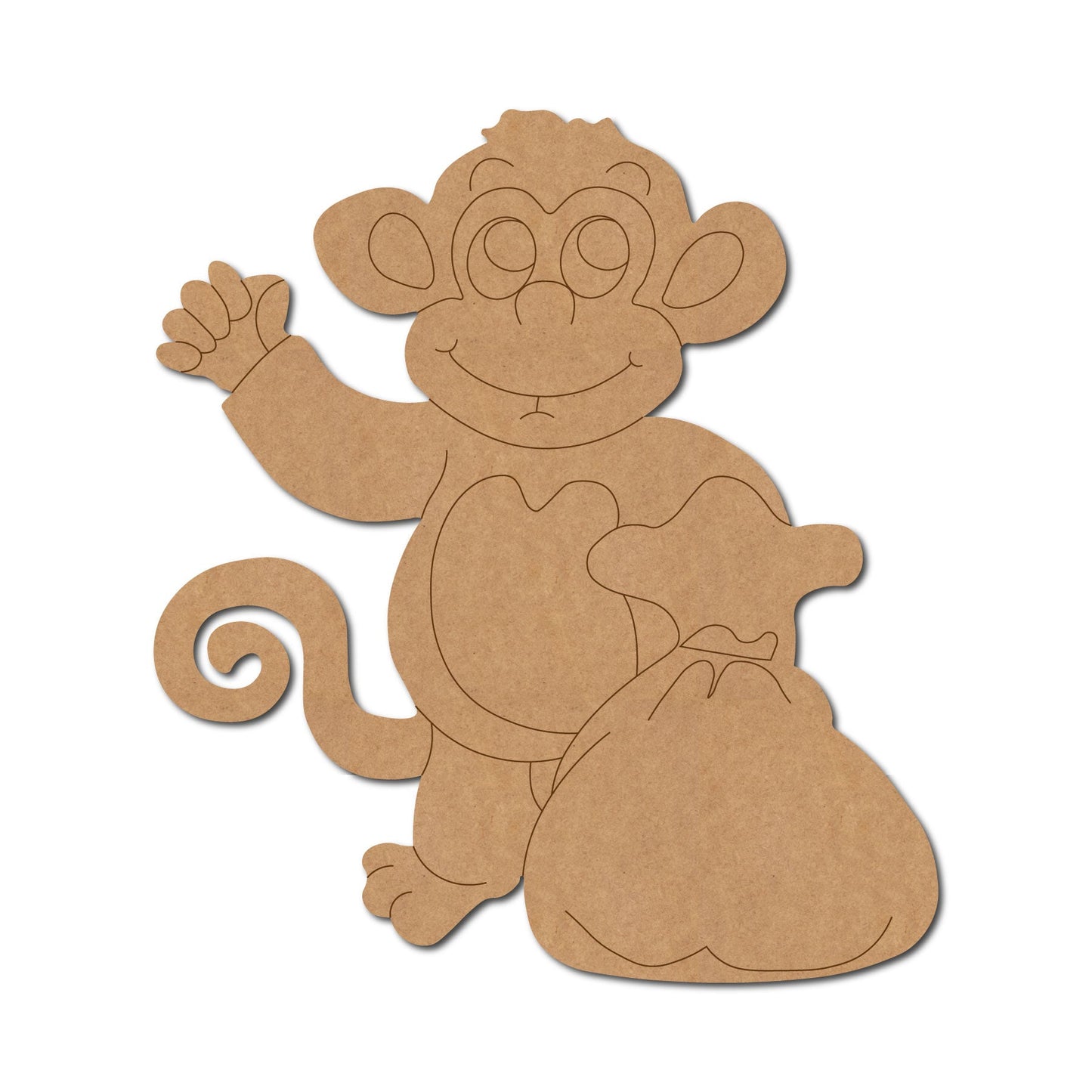Monkey Pre Marked Design 3