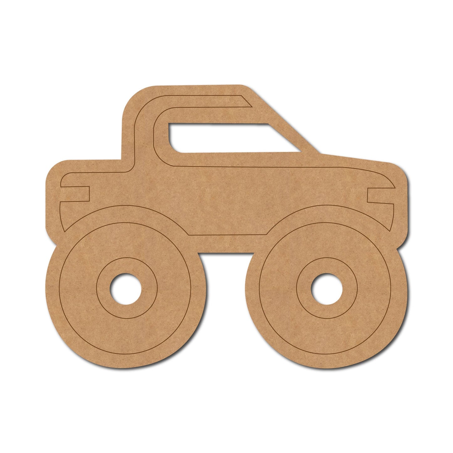 Monster Truck Pre Marked Shape 3