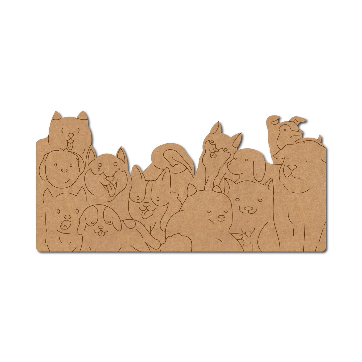 Multiple Dogs Pre Marked Design 1