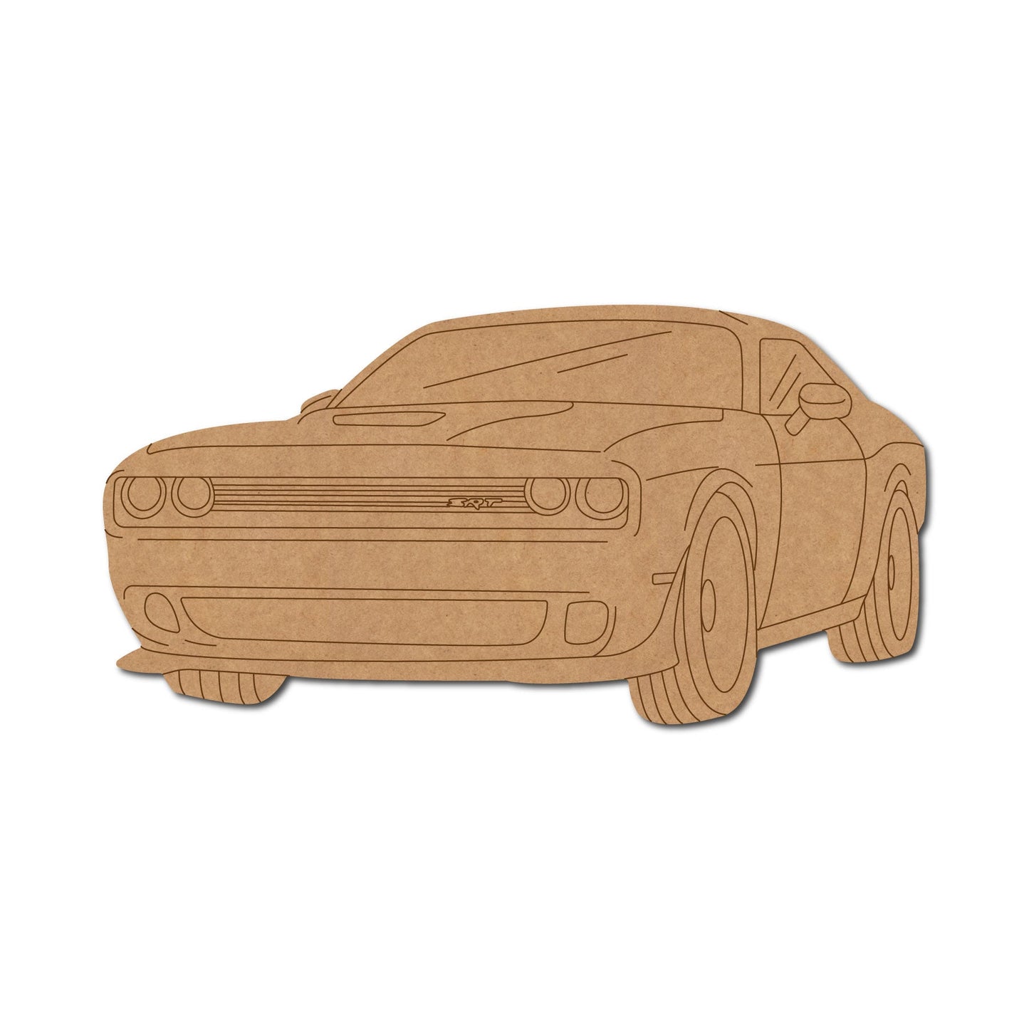 Muscle Car Pre Marked Shape 1