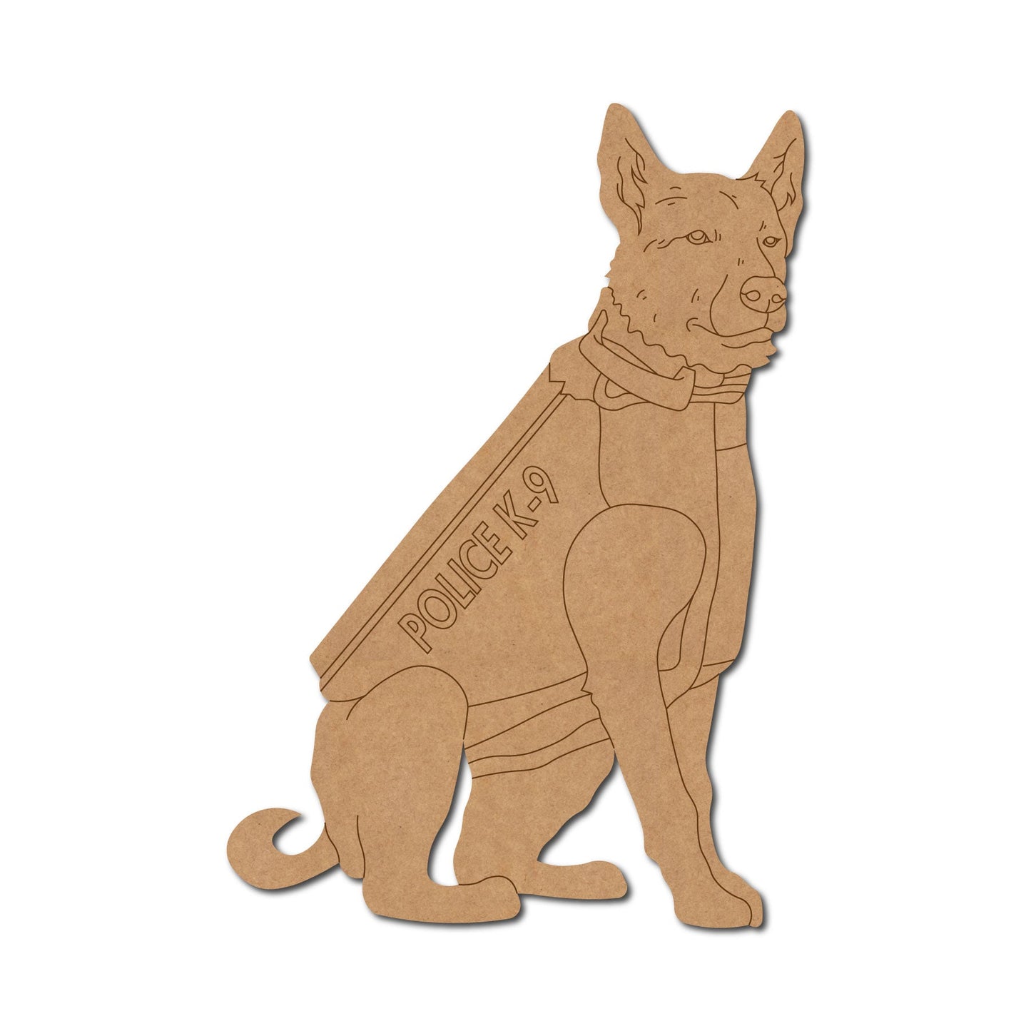 Police K-9 Dog Pre Marked Design 1