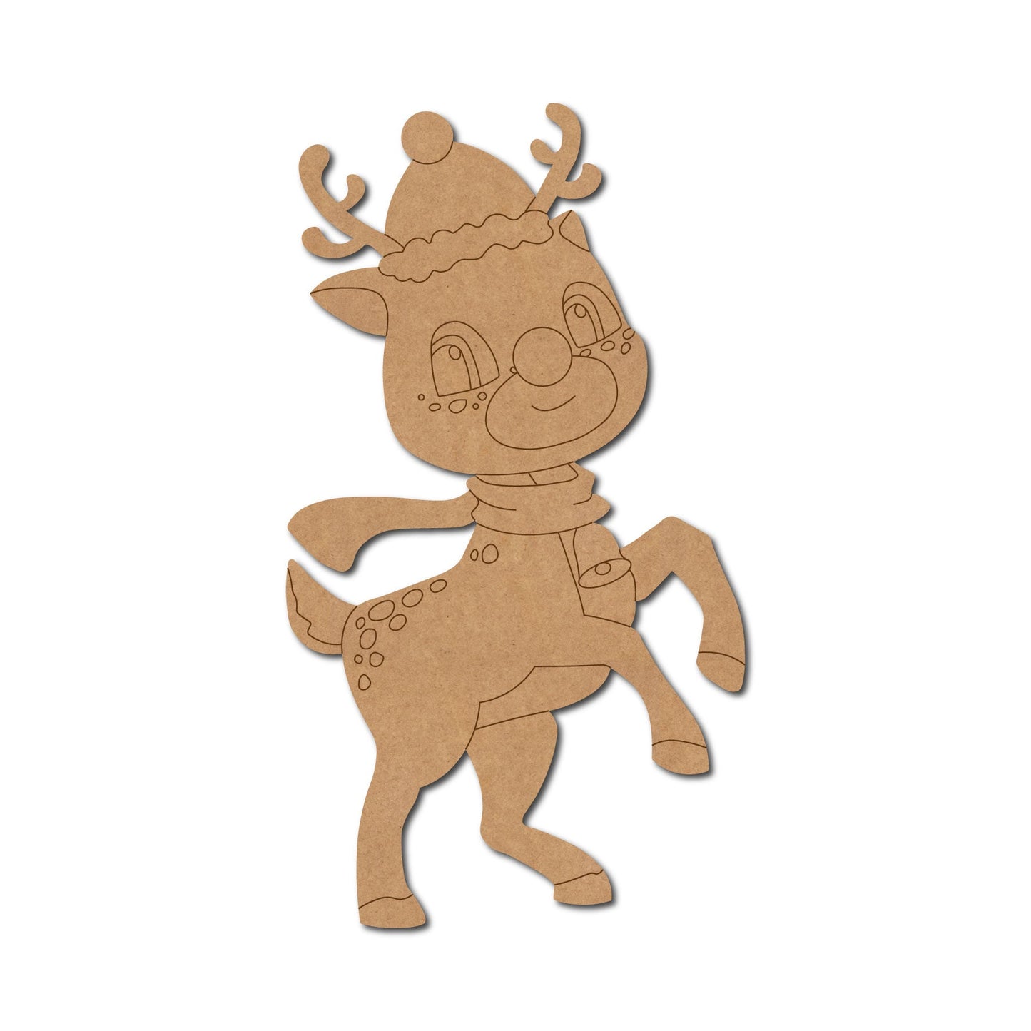 Reindeer Christmas Pre Marked Design 5