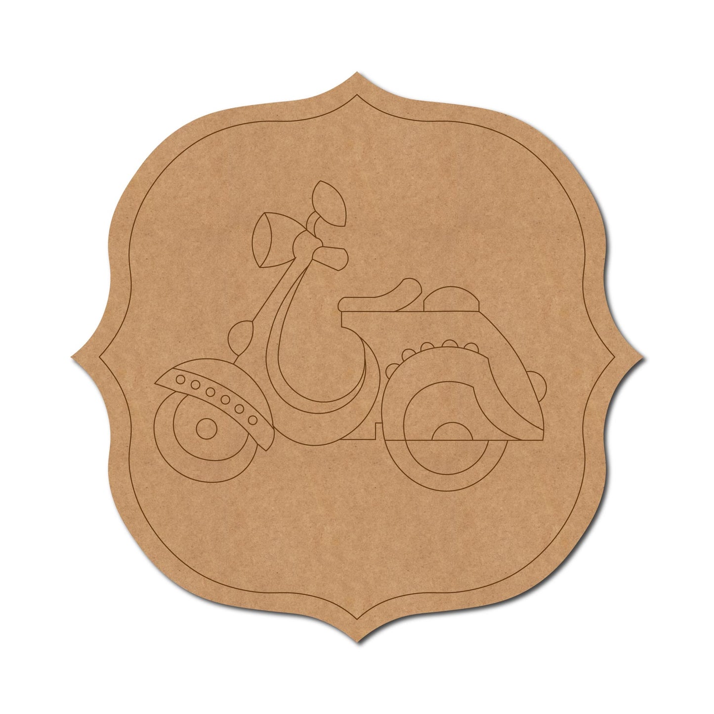 Scooter Pre Marked Base Shape 1