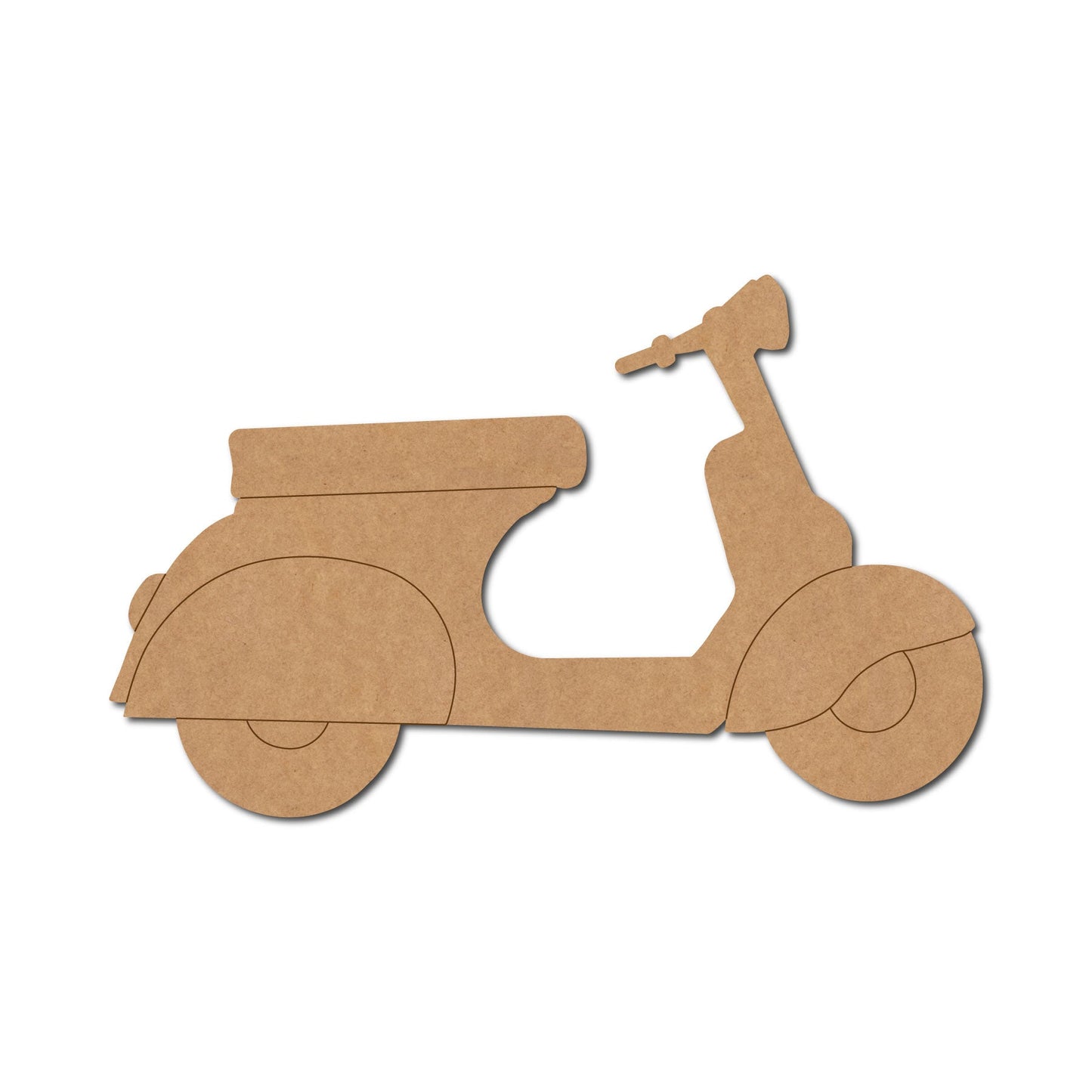 Scooter Pre Marked Shape 3