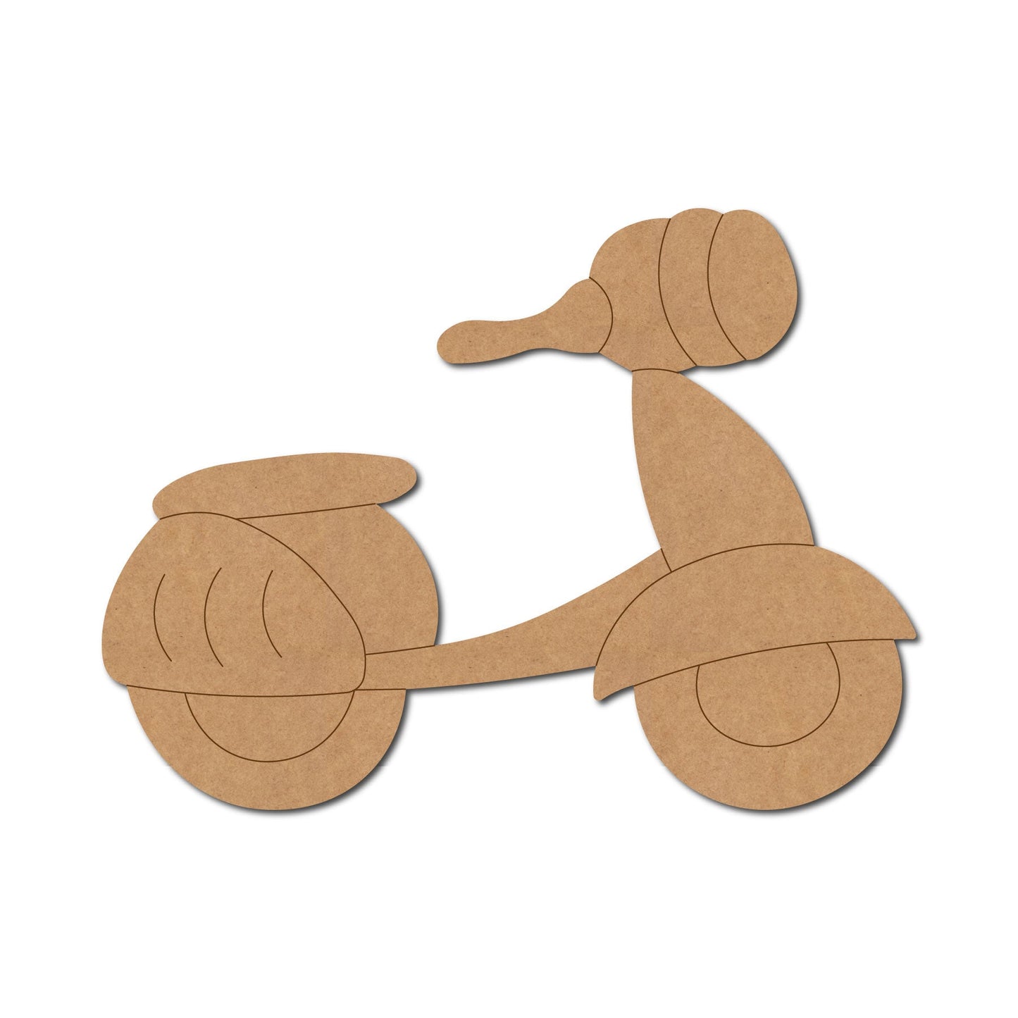 Scooter Pre Marked Shape 6