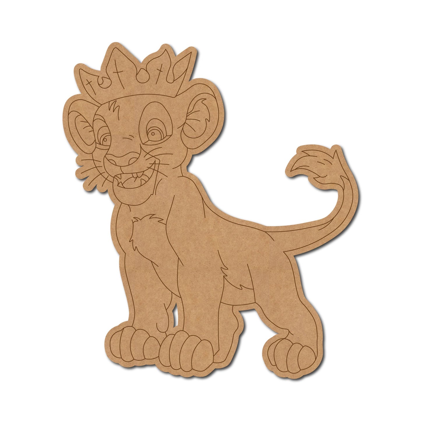 Simba The Lion King Pre Marked Design 1