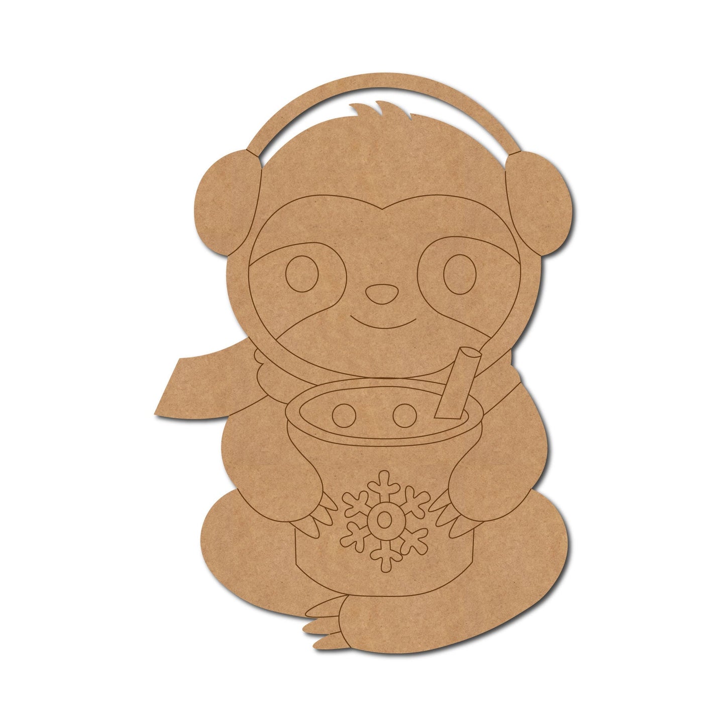 Sloth Christmas Pre Marked Design 5