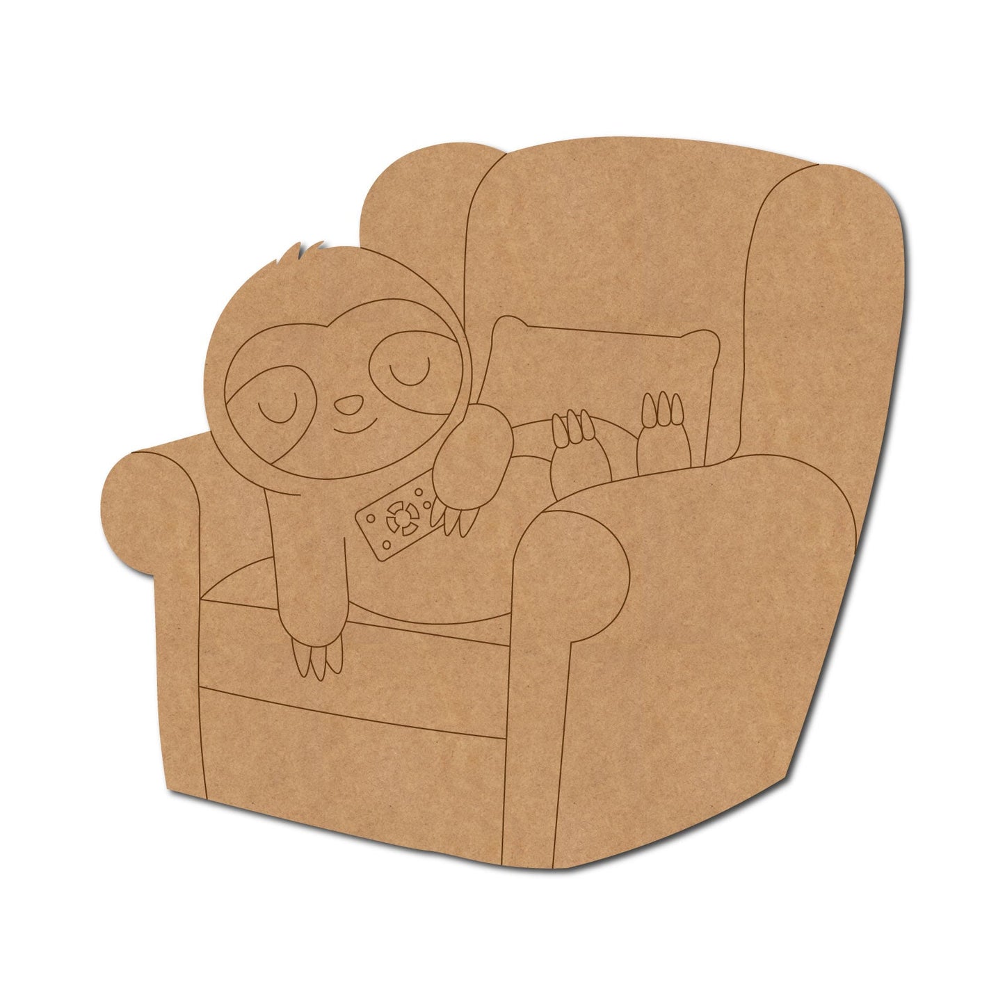 Sloth On A Sofa Pre Marked Design 1