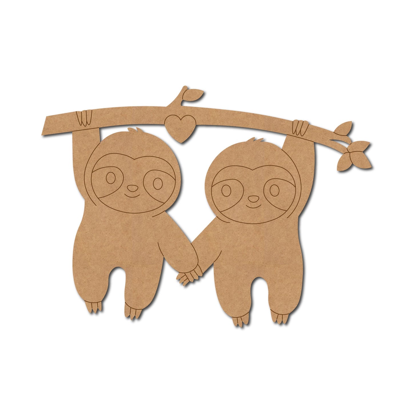 Sloths Hanging Pre Marked Design 1