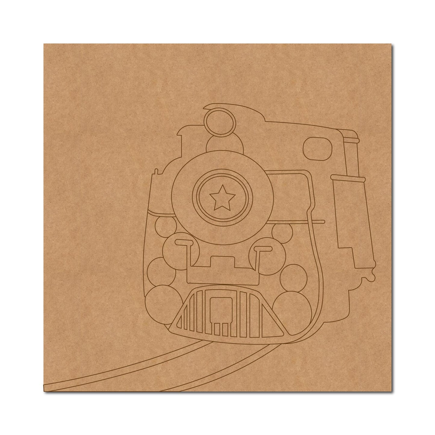 Train Pre Marked Base Shape 1