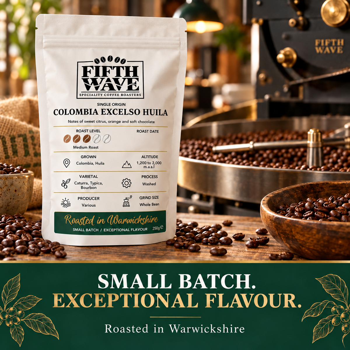 Colombia Excelso Huila - Medium Roast