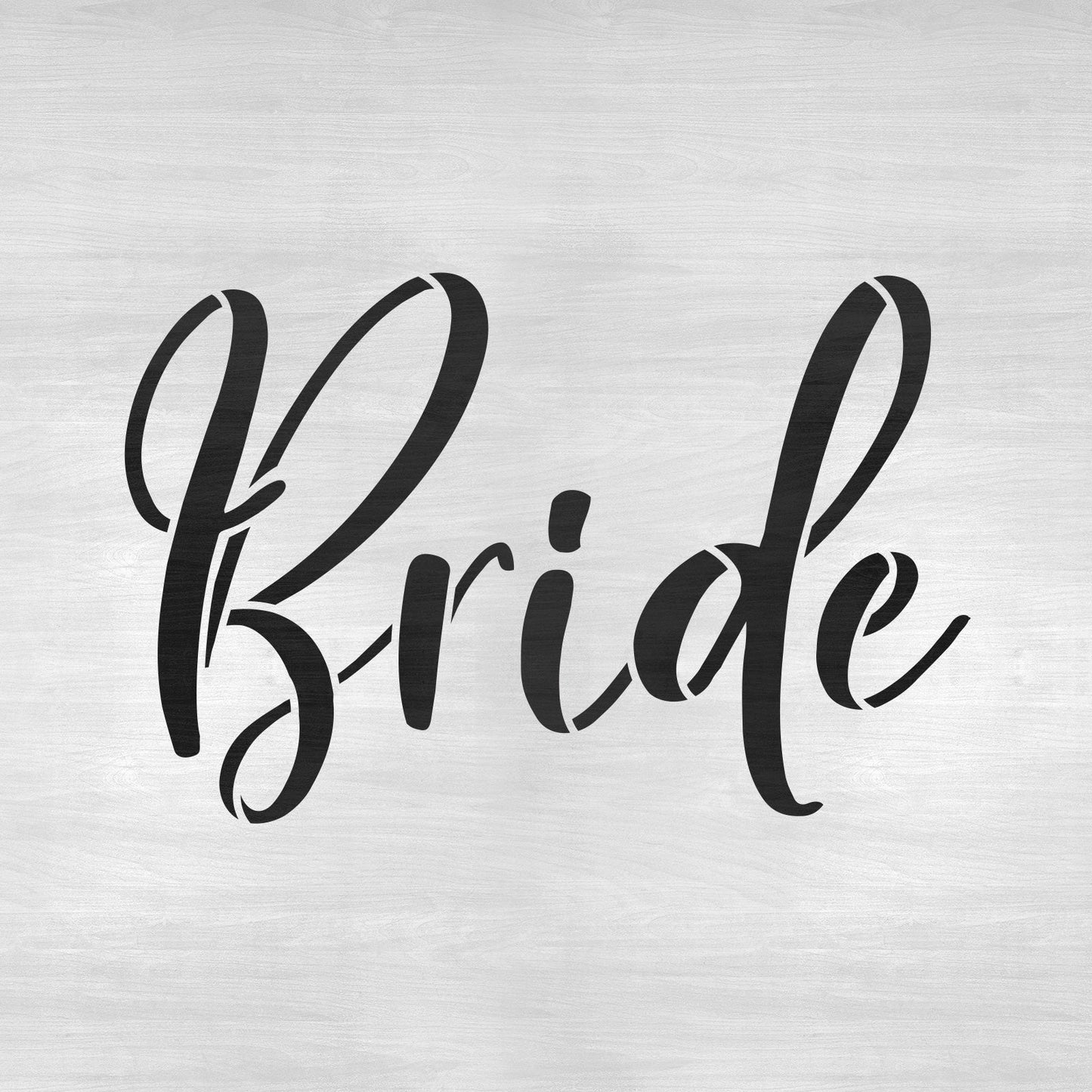 Bride Stencil
