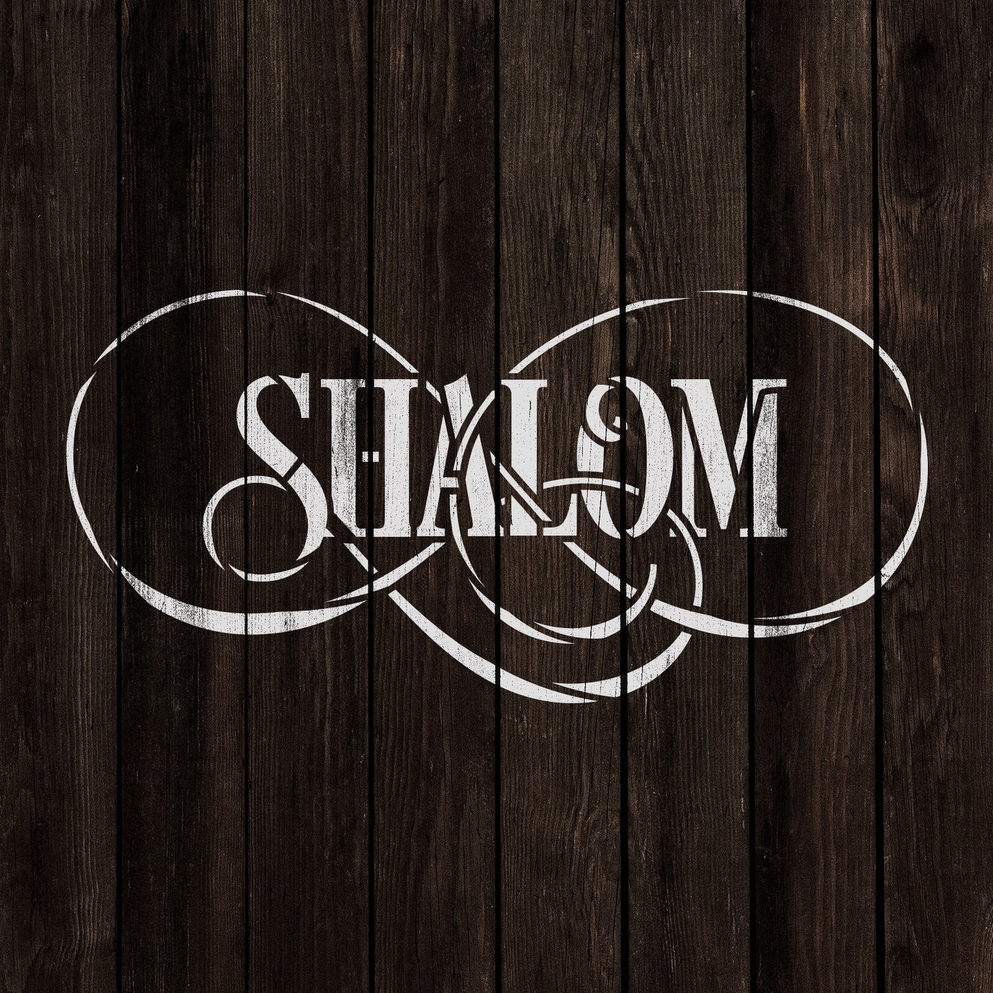 Shalom Stencil