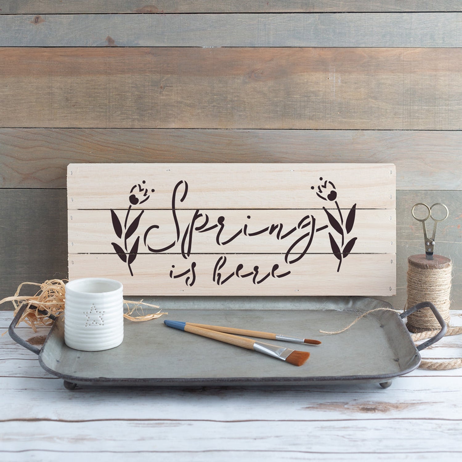 Spring Stencils