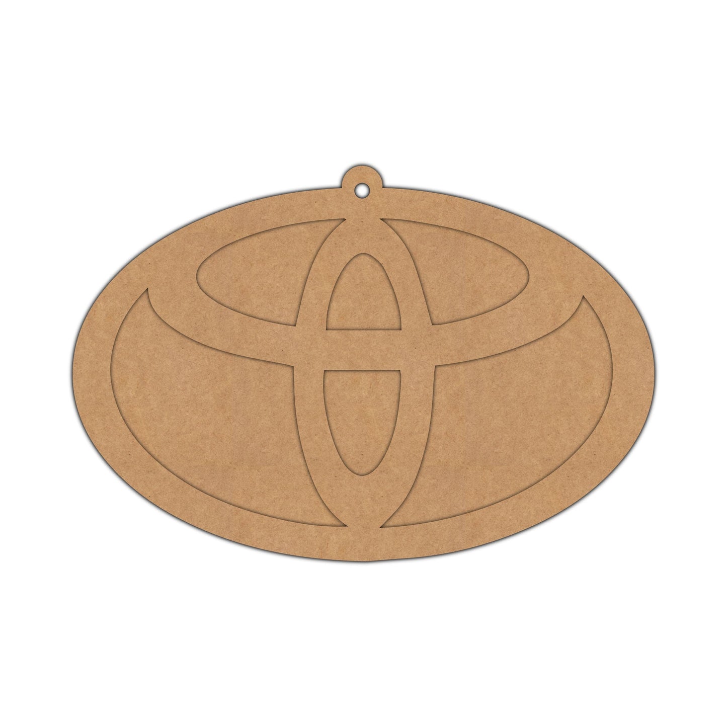 Toyota Logo Keychain Cutout Shape 1