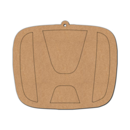 Honda Logo Keychain Cutout Shape 1
