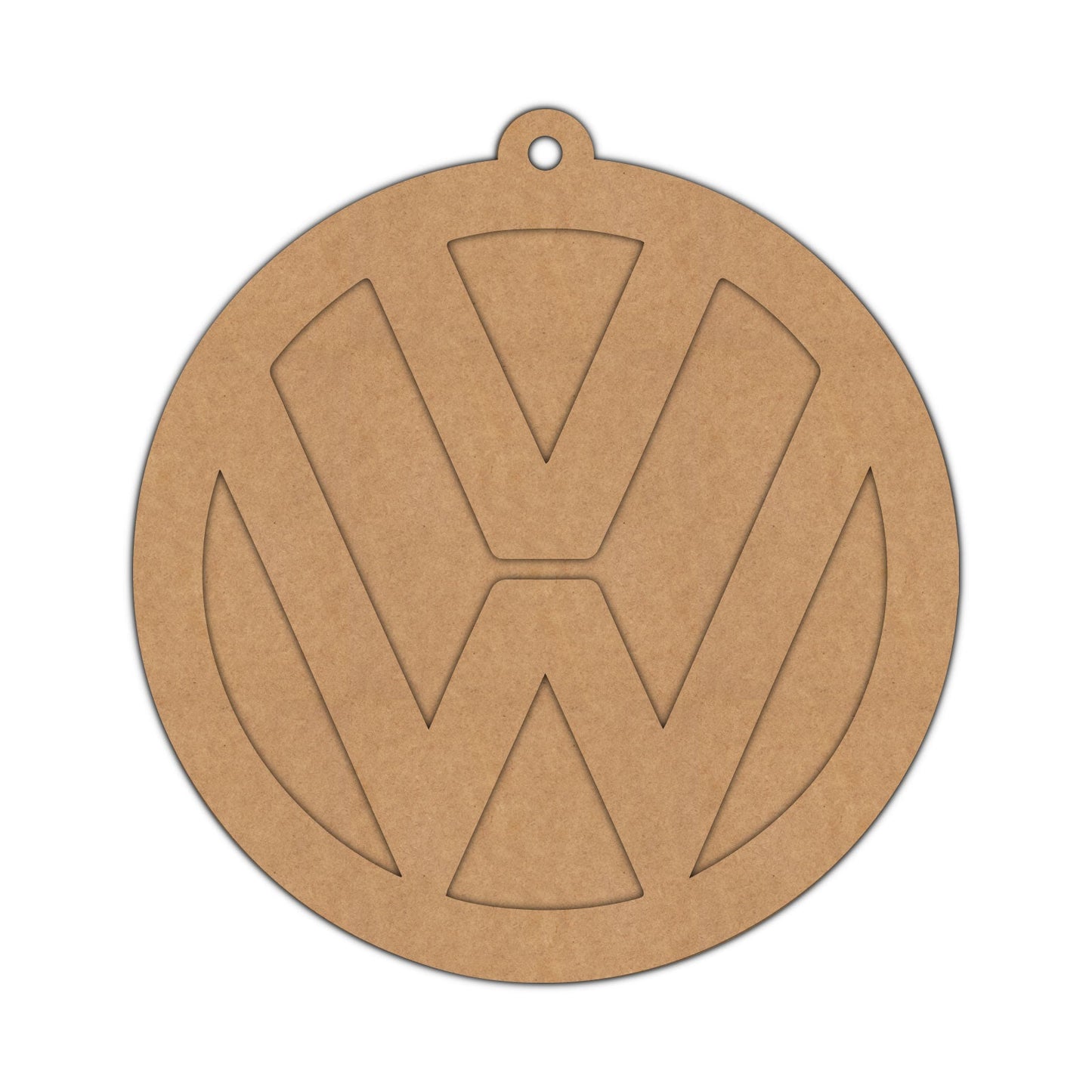 Volkswagen Logo Keychain Cutout Shape 1