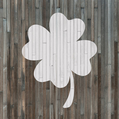 Four Leaf Clover Stencil
