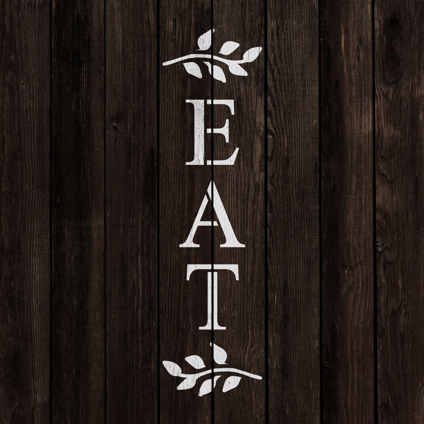 Eat Branches Stencil