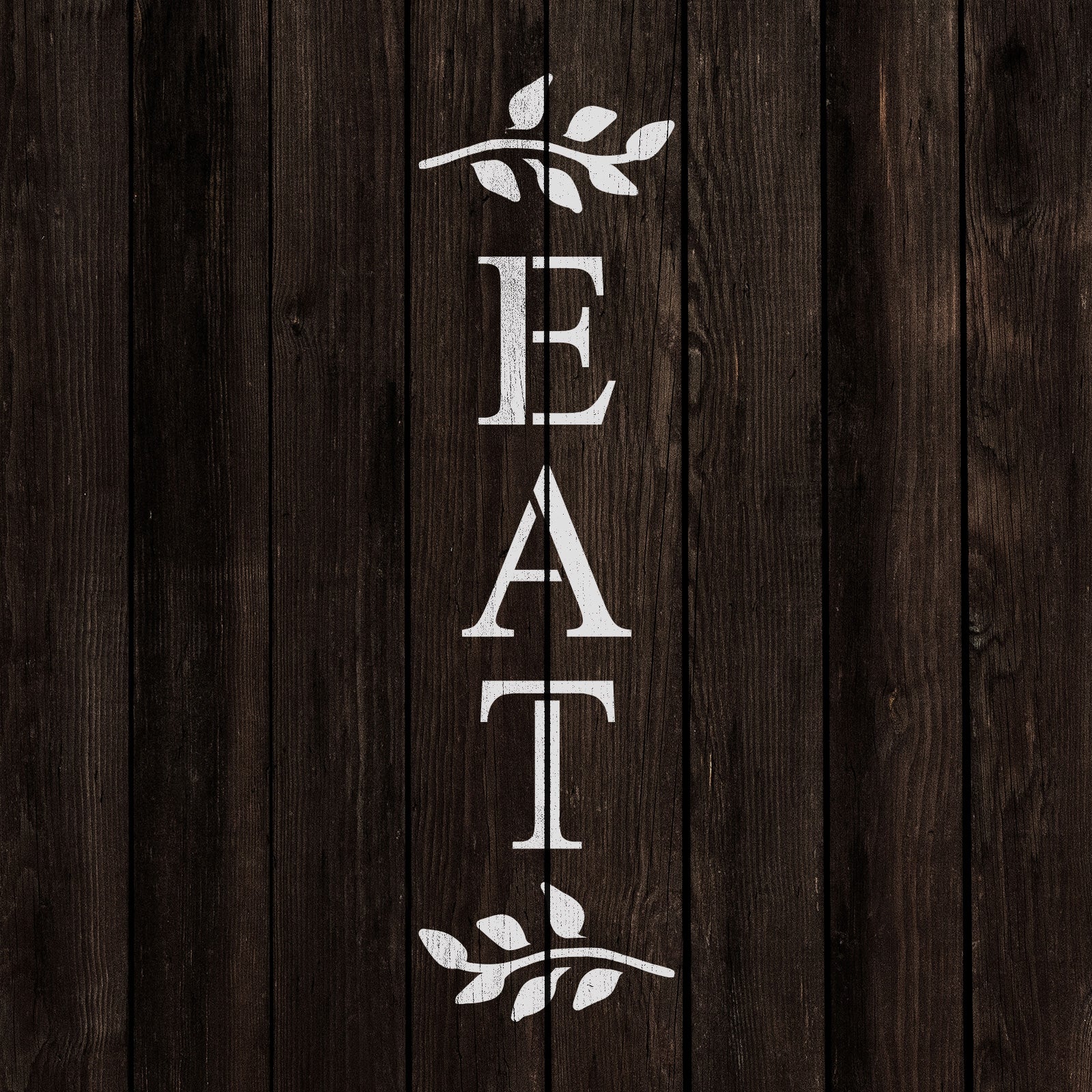 Eat Branches Stencil