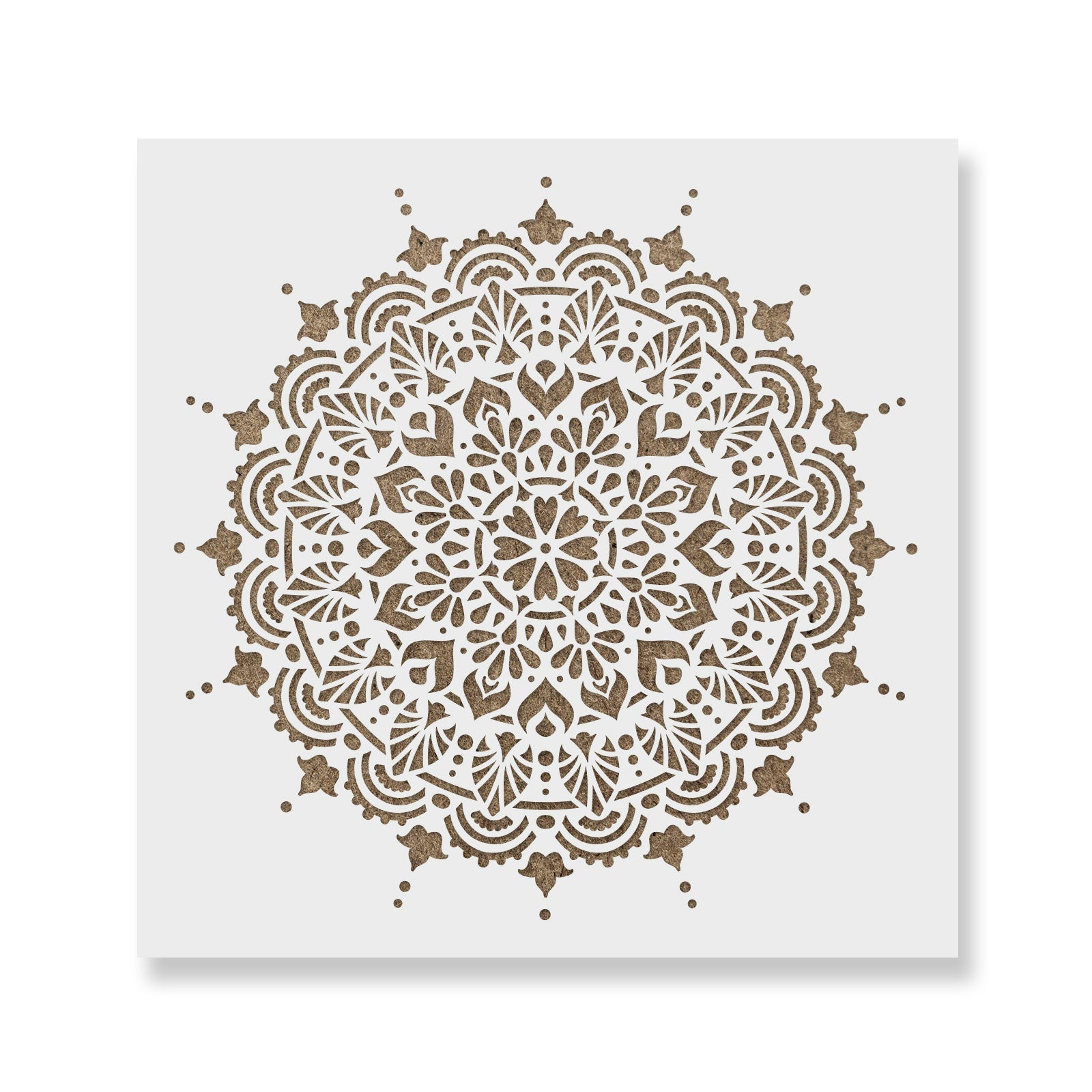 Paradise Mandala Stencil