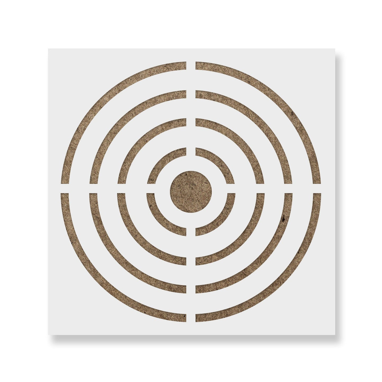 Bullseye Target Stencil