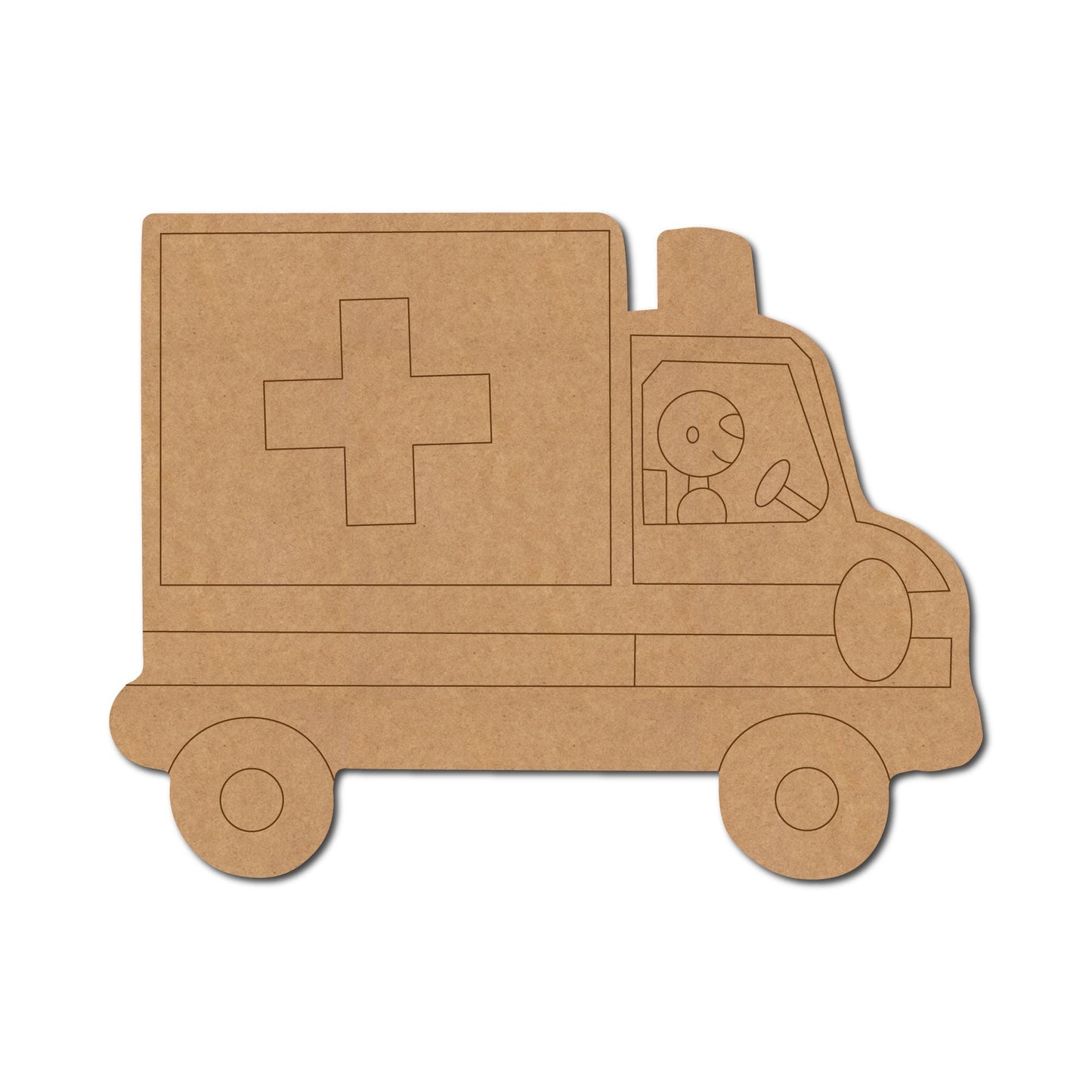 Ambulance Pre Marked Shape 2
